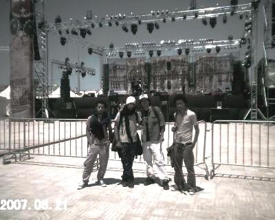 marwan & mr grunger & mr sk8 et moi mustapha in the essaouira 2007